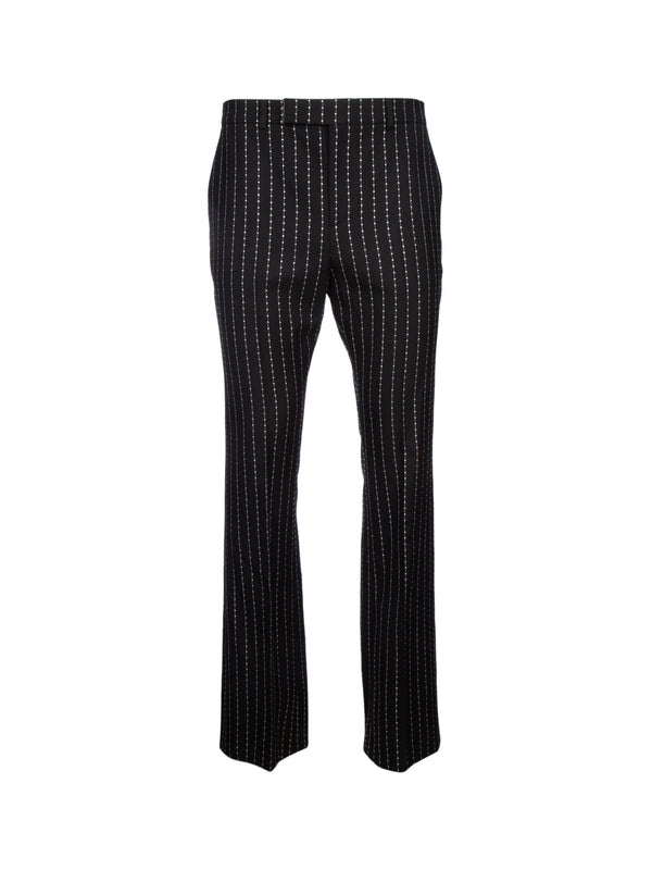 Stripe Wool Pants