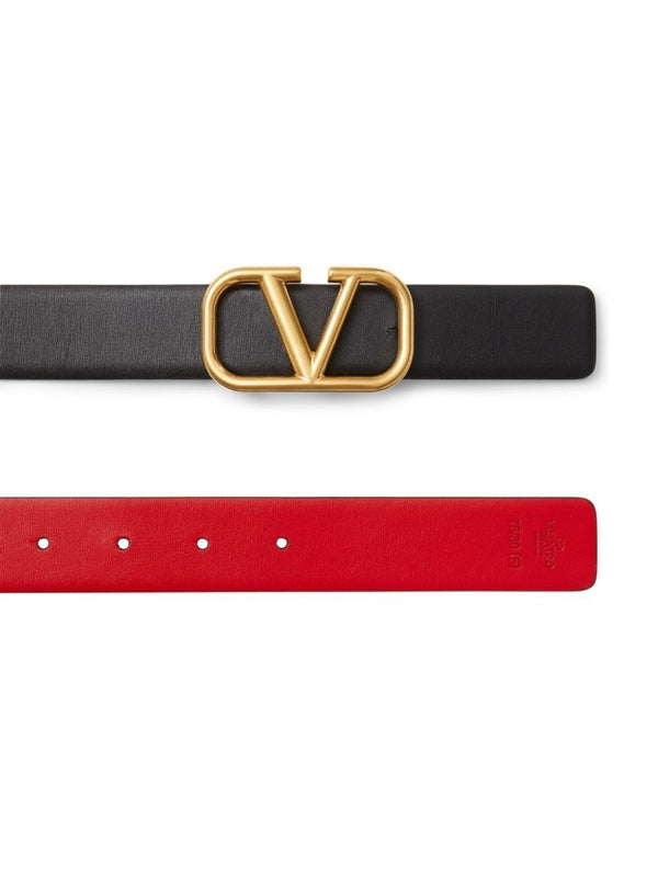 V Logo Reversible Belt