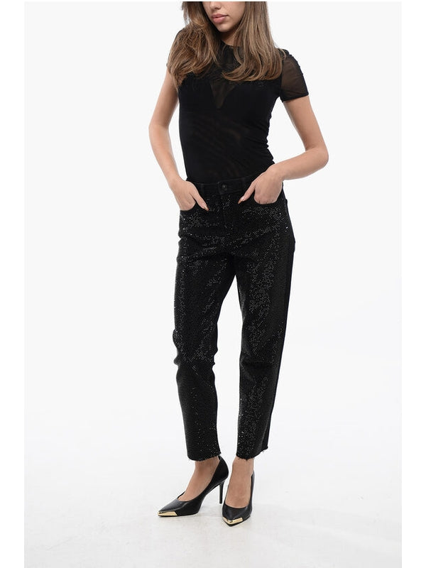 Allsaints Black Denim Pants