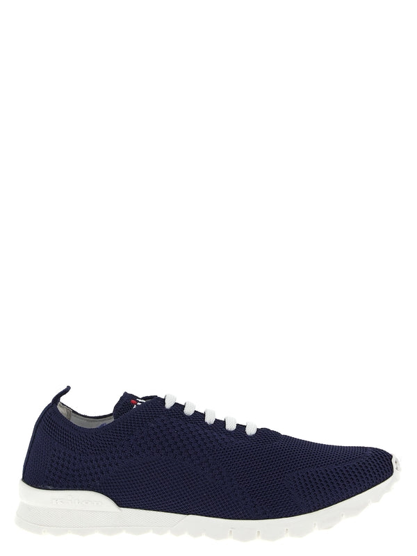 Kiton Navy Low Top Sneakers