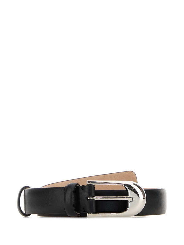 Metal Buckle Leather Belt