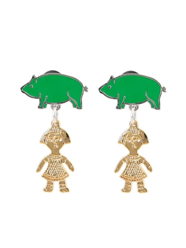 Palm Girl Drop Earrings