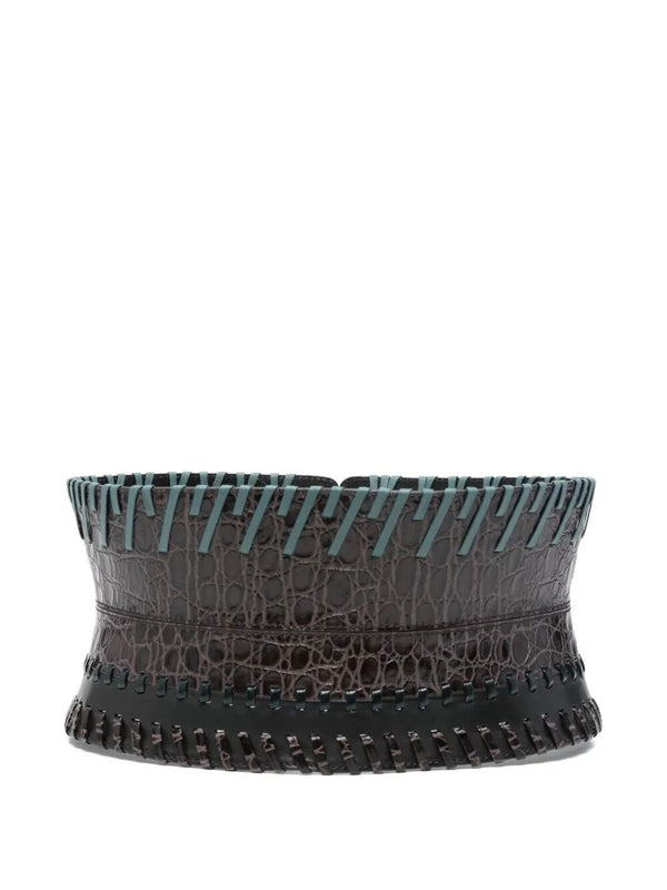 Dries Van Noten Multicolor Leather Belts