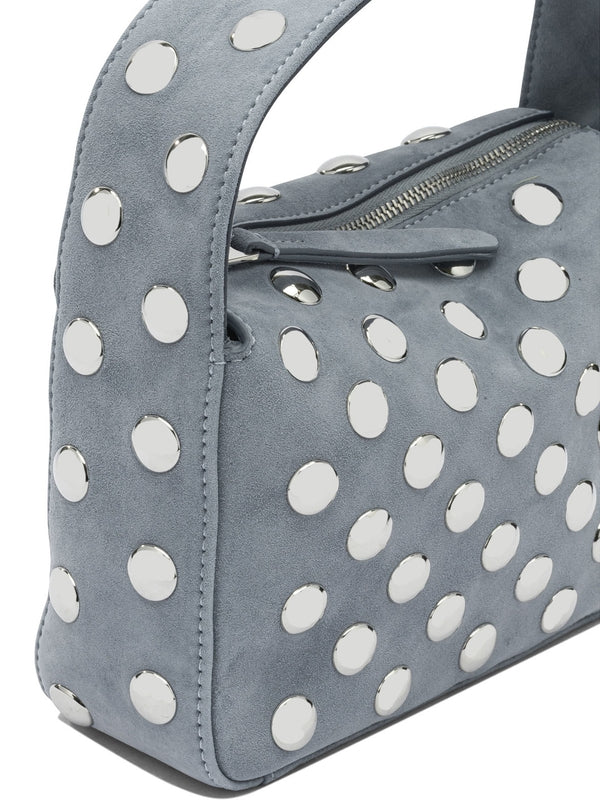 Khaite Grey Tote Bags