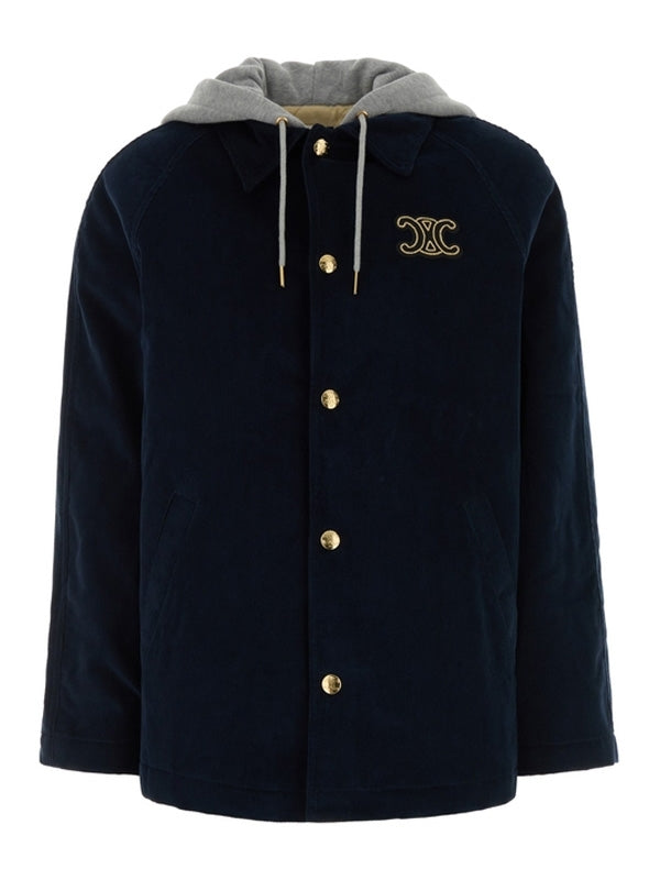 Triomphe Logo Patch Coat