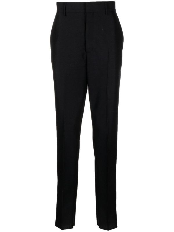 Wool Mohair Tailored Pants