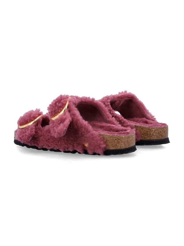 Arizona Shearling Buckle Sandals