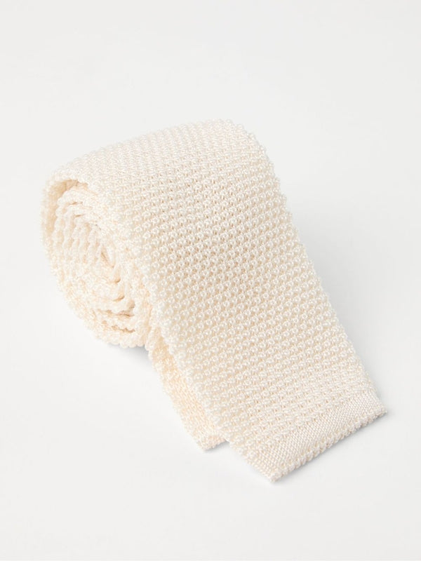 Brunello Cucinelli White Neck Ties