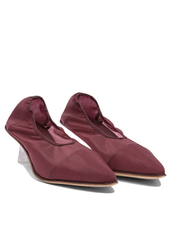 Studio Amelia Burgundy Pumps Heels