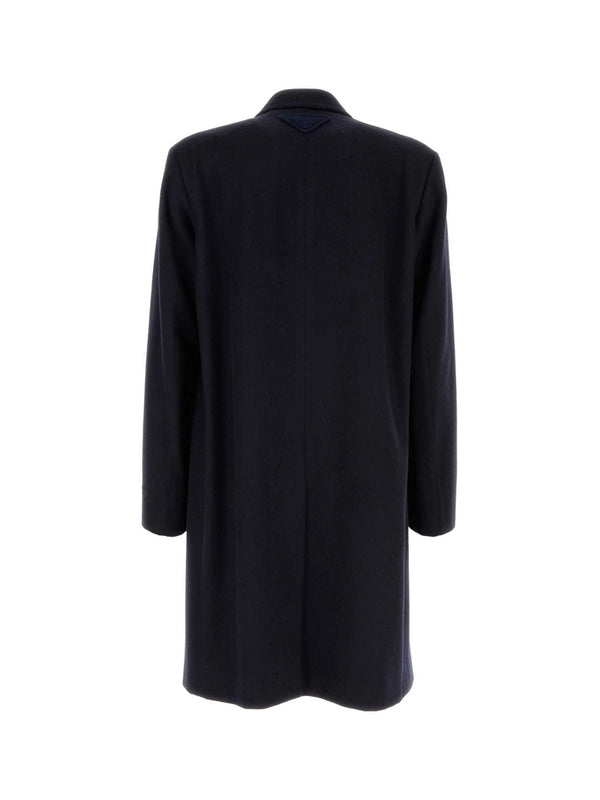 Single Breasted Wool Coat