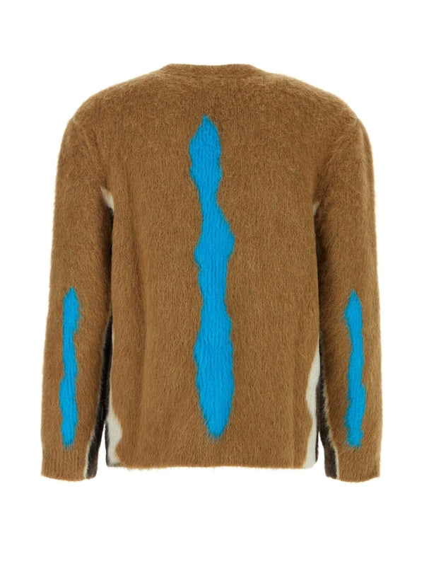 V-Neck Alpaca Blend Cardigan