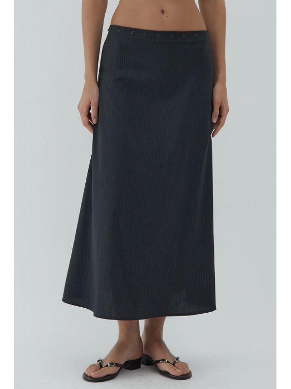 Boni Low-Waist Stripe Skirt