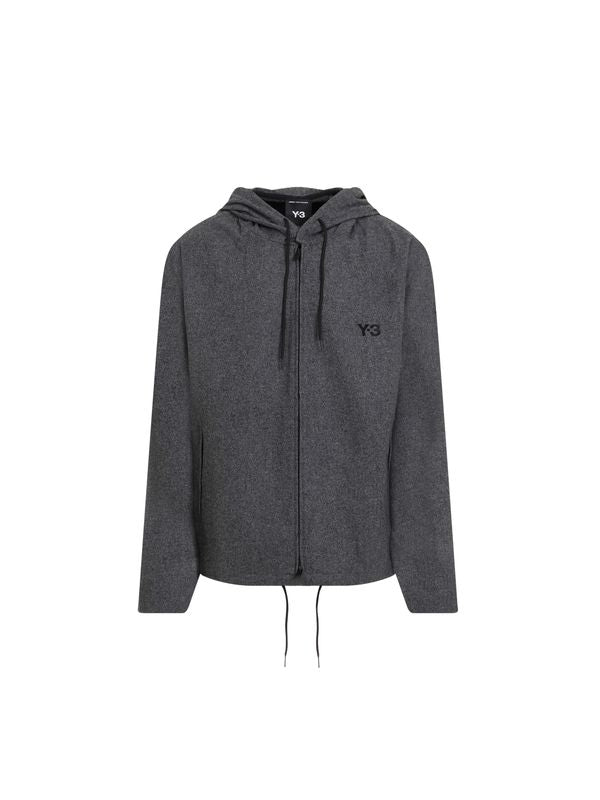 Chest Logo Hoodie Zip-Up