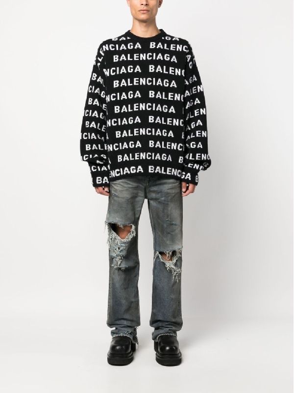 All-over Logo
  Jacquard Wool Knit