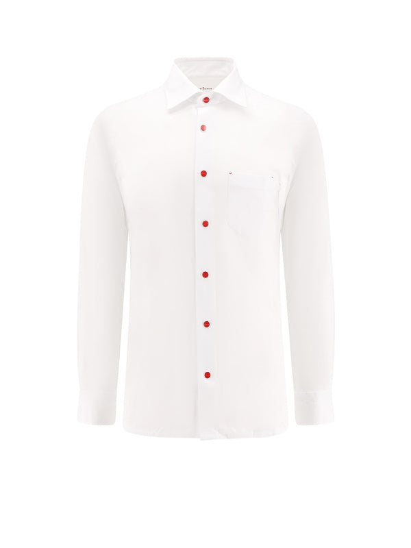 Kiton - Long Sleeve Cotton Shirt - Jente