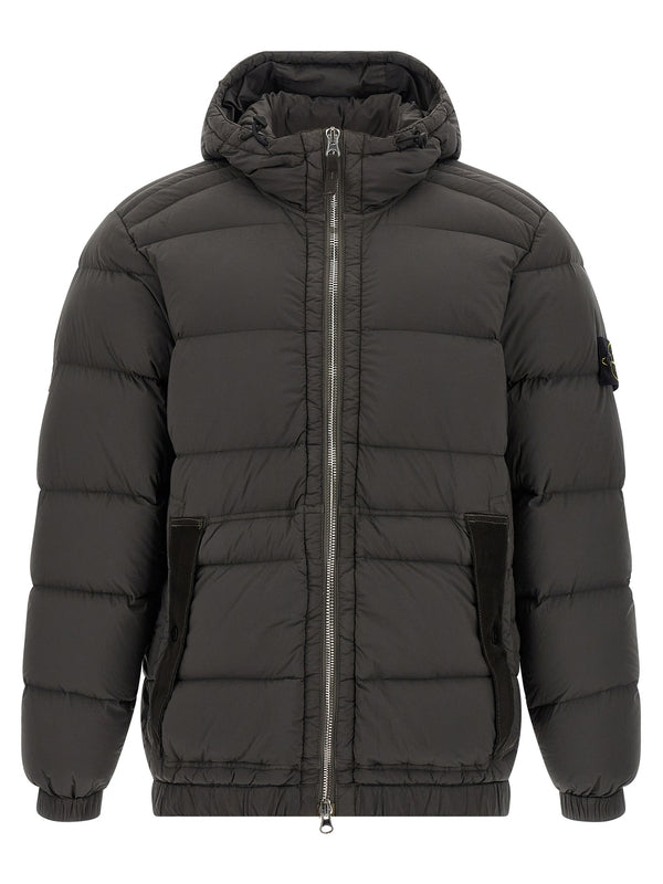 Stone Island Green Nylon Padding