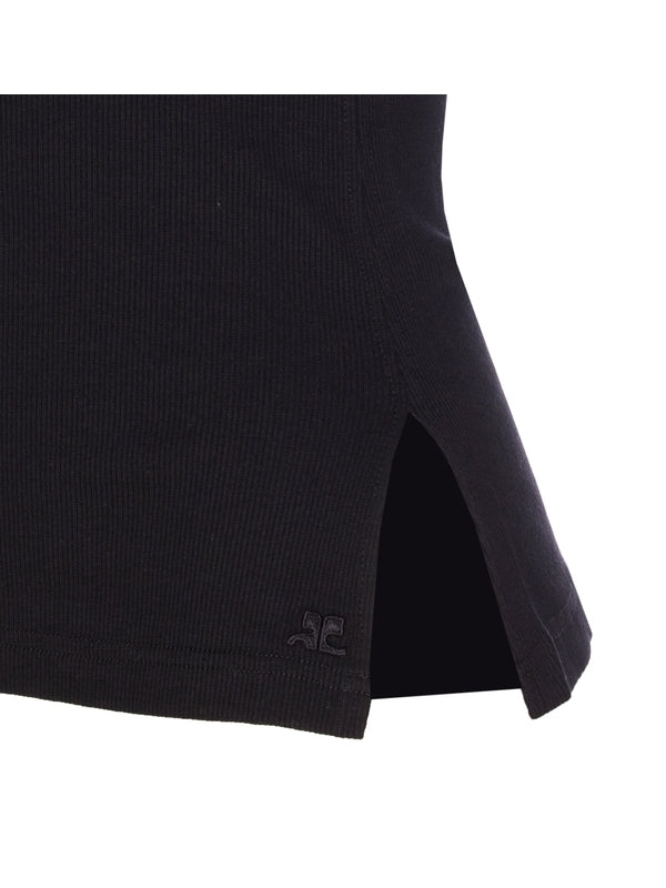 Courrèges Black Sleeveless