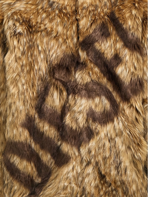 Fake Fur Hood
  Jacket