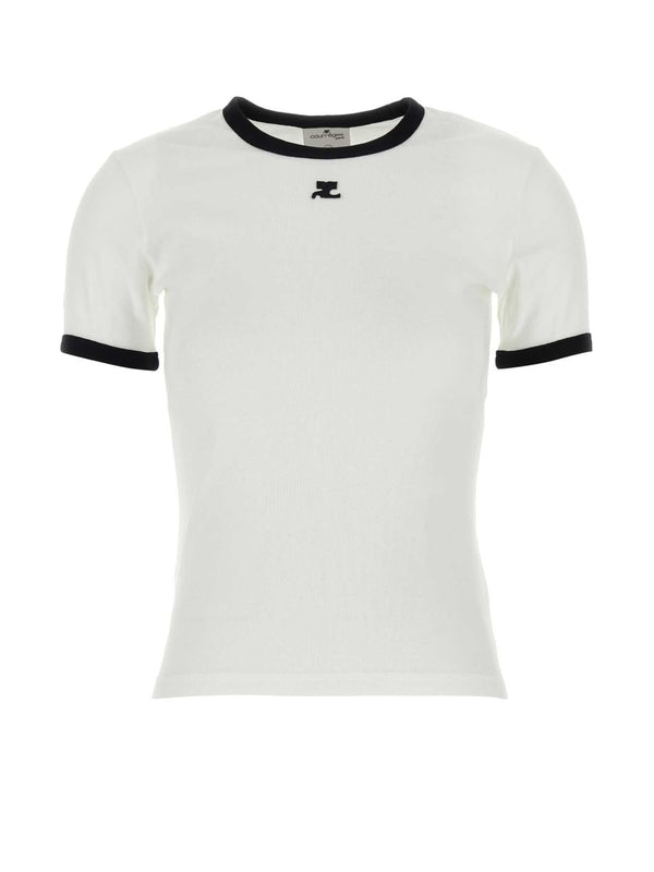 Courrèges White Half Sleeve