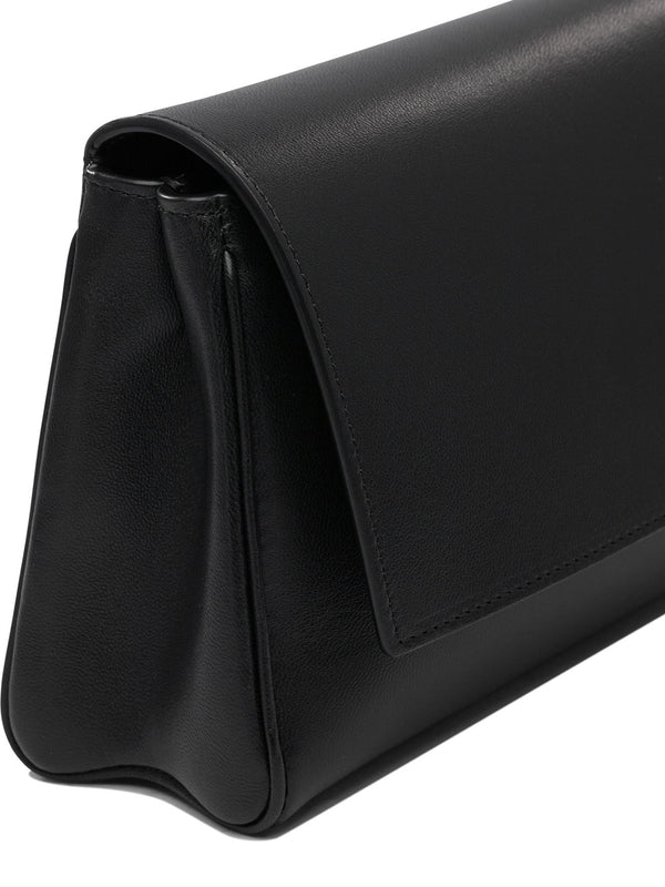 Black Leather Clutch