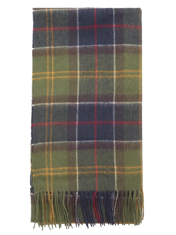 Barbour Checked Wool Mufflers