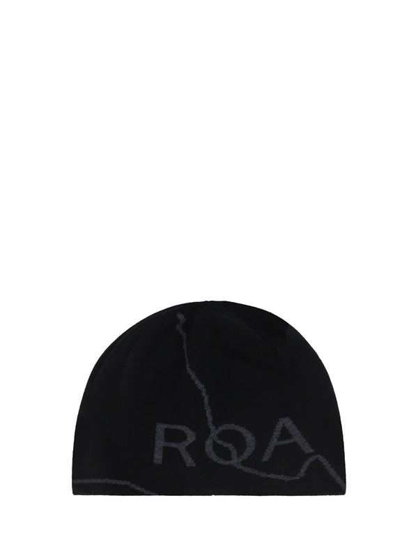 Logo Jacquard Wool Beanie