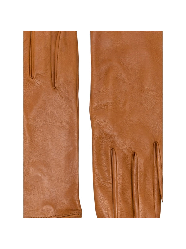 Ernest W. Baker Brown Leather Gloves
