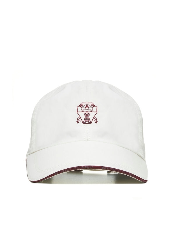 Brunello Cucinelli White Cap