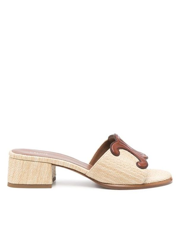 Celine Beige Sandal Heel