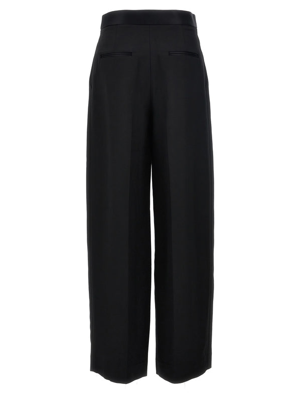 Marine Pleated Zip Pants