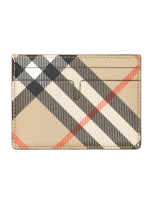 BURBERRY - Vintage Check Card Wallet - Jente