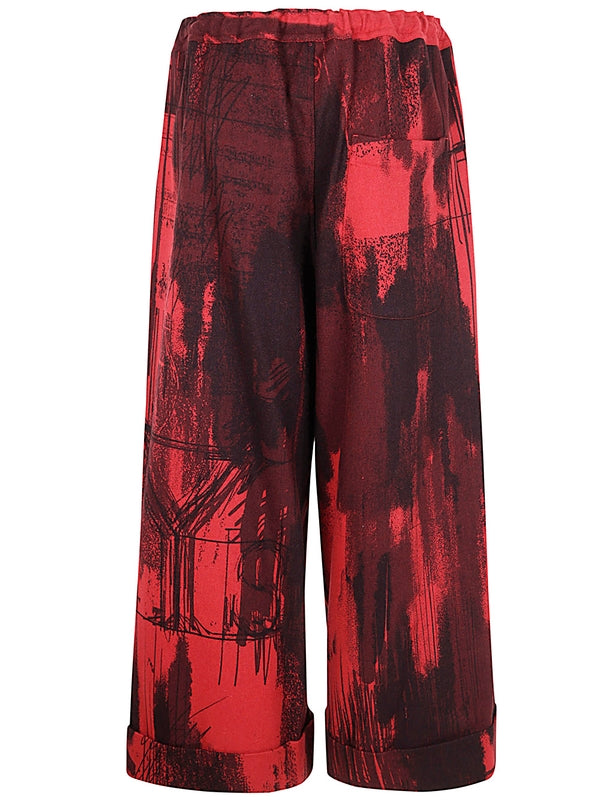 Yohji Yamamoto Red Pants
