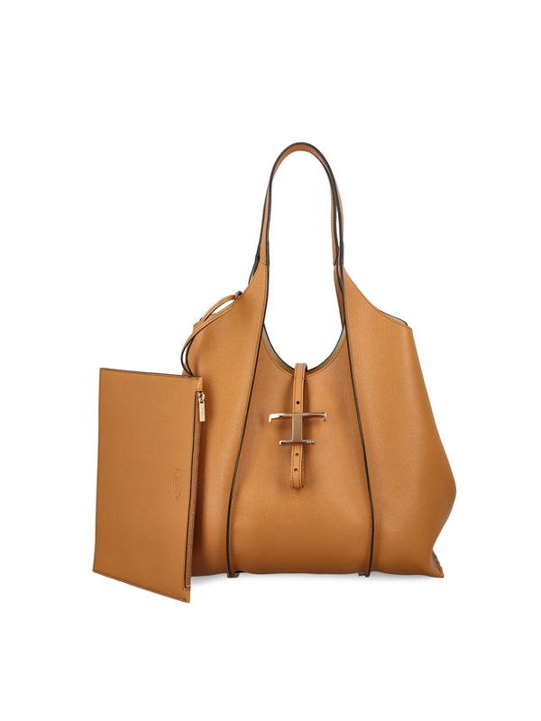 Tod'S Brown Tote Bags