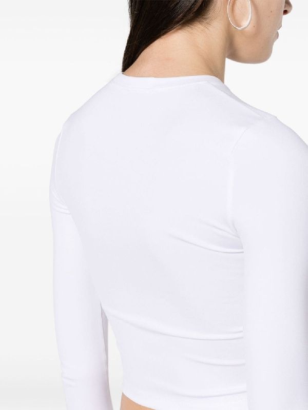 Opaque
  Crewneck Long Sleeve Top