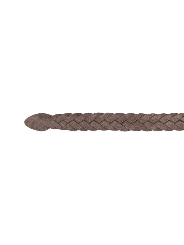 Braided Suede Belt