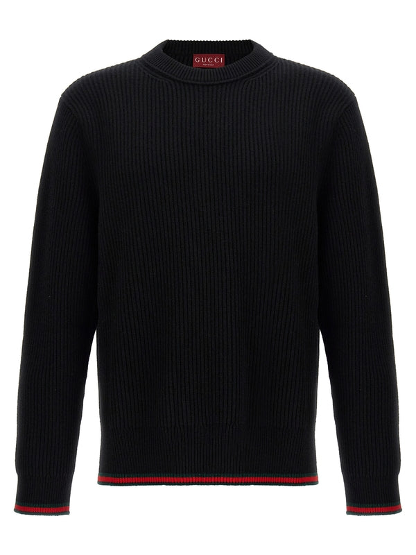 Web Wool Cashmere Knit