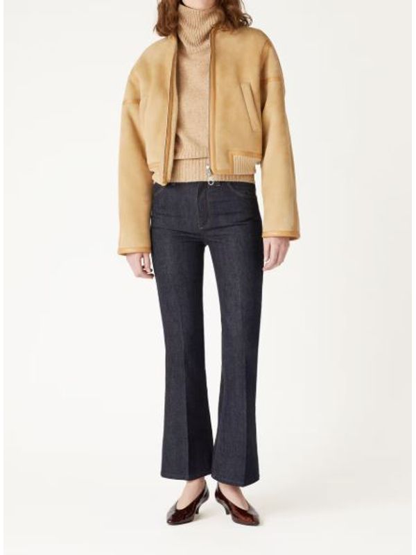 Irwin Shearling Bomber Mustang Jacket