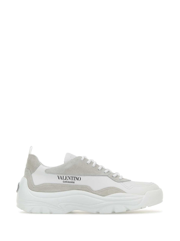 Valentino White Low Top Sneakers