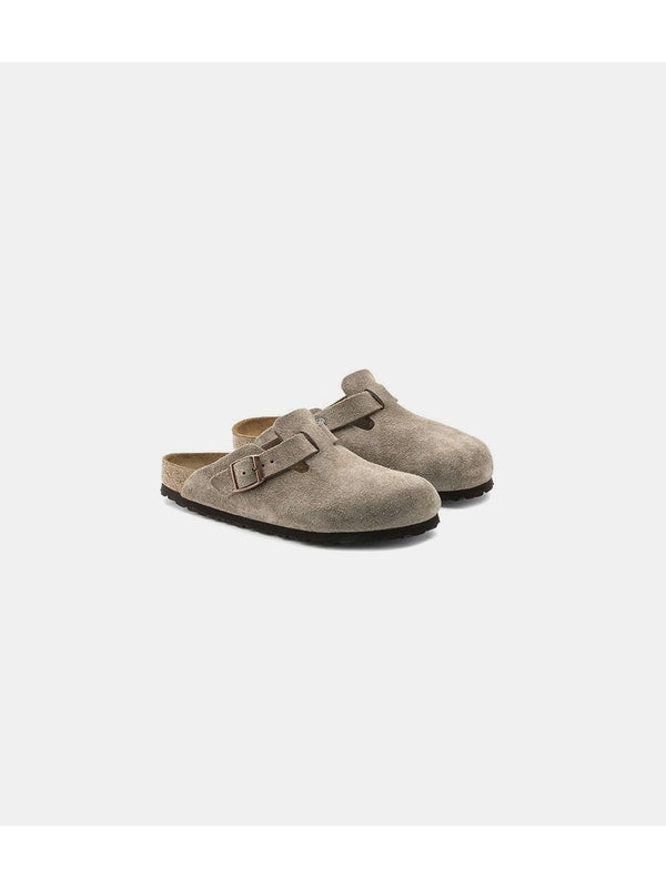 Birkenstock Boston Regular Beige Slides