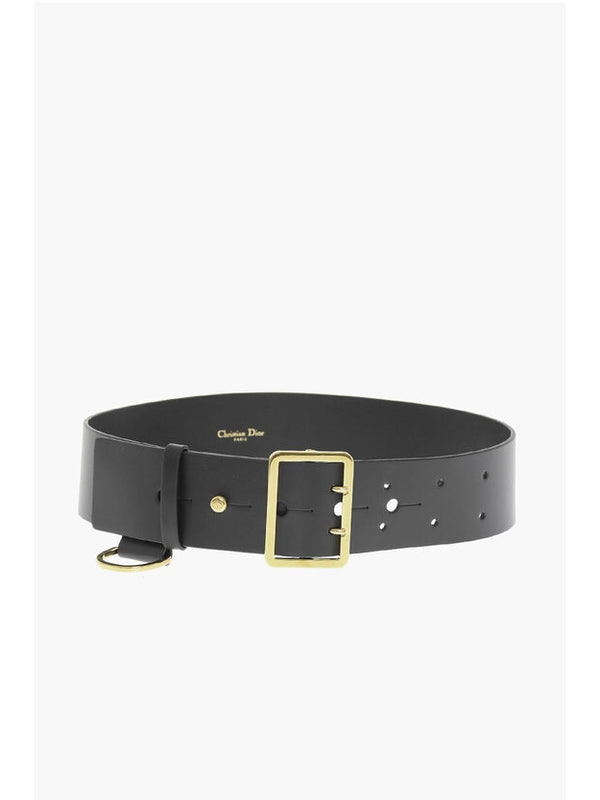 Punk Square Buckle Leather Belt