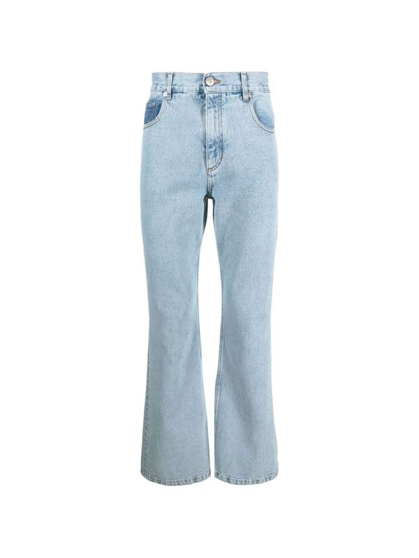 Flare Denim Pants