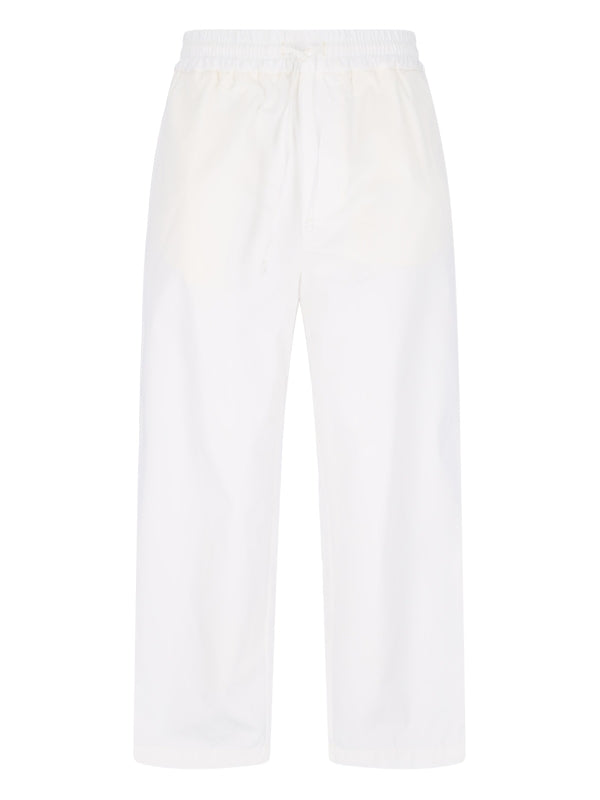 Straight Cotton Pants