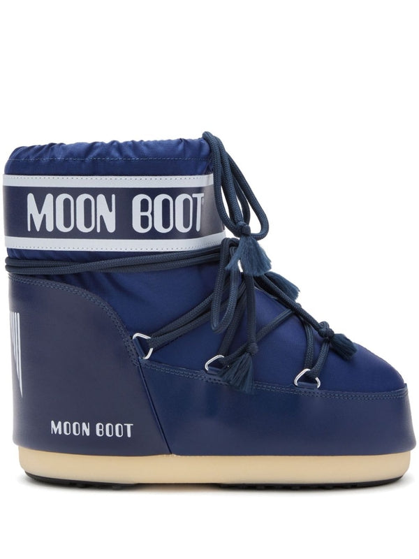 Moonboots Blue Lace-Up Boots