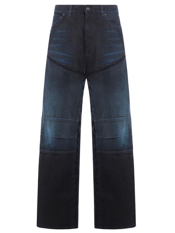 Underwearided Handle Leather Tote Bag