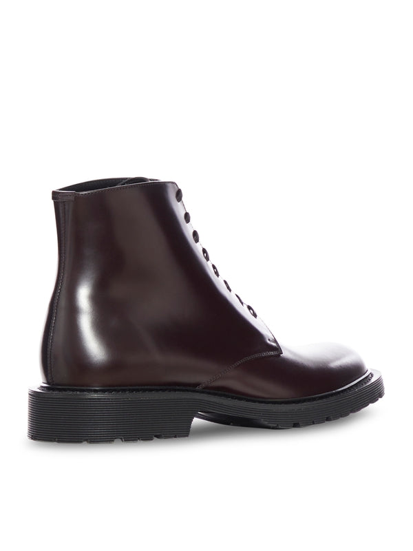 Ami 20 Calfskin Lace-Up Boots