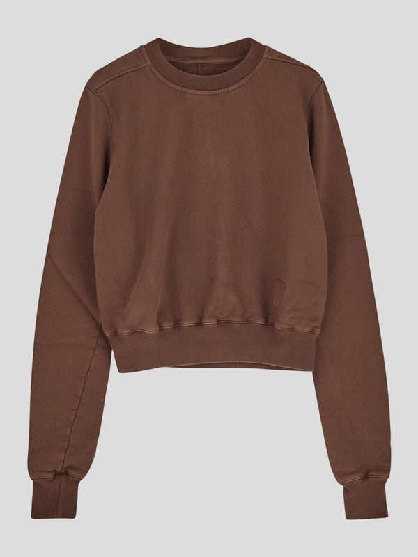 Brown Cotton Sweatshirt