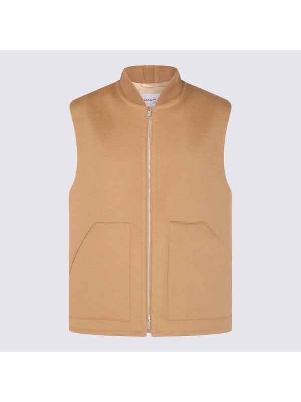 Lardini Beige Vests