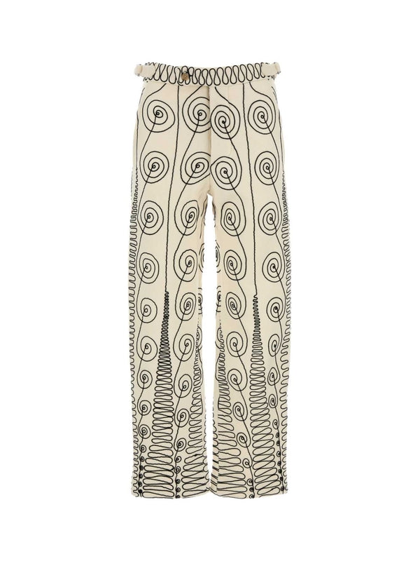 Bode White Trousers