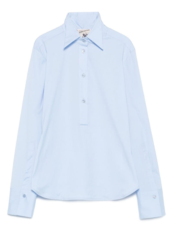 Semicouture Blue Shirts & Blouses