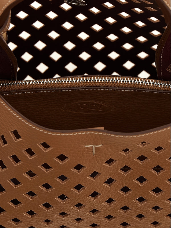 Tod'S Brown Tote Bags